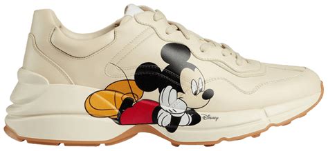 gucci スニーカー ミッキー|Gucci mickey mouse goat.